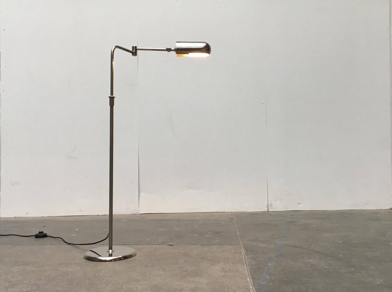 Hollywood Regency floor lamp by Florian Schulz, 1980s