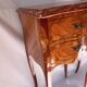 Pair of French Rosewood Nightstands, Marble Top Nighstands, Marquetry Bedsi