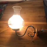 Lustre laiton vintage et ses apiques
