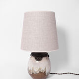 Lampe de style Art Déco en grès émaillé. Keramis