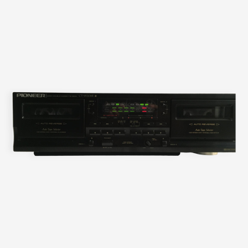 Platine magnétophone lecteur enregistreur double cassettes pioneer ct-w208r