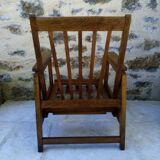 Armchair 50s style scandinavian 3 positions