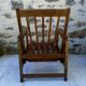 Armchair 50s style scandinavian 3 positions