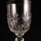Service de 8 verres à vin en cristal de Saint Louis ou Baccarat