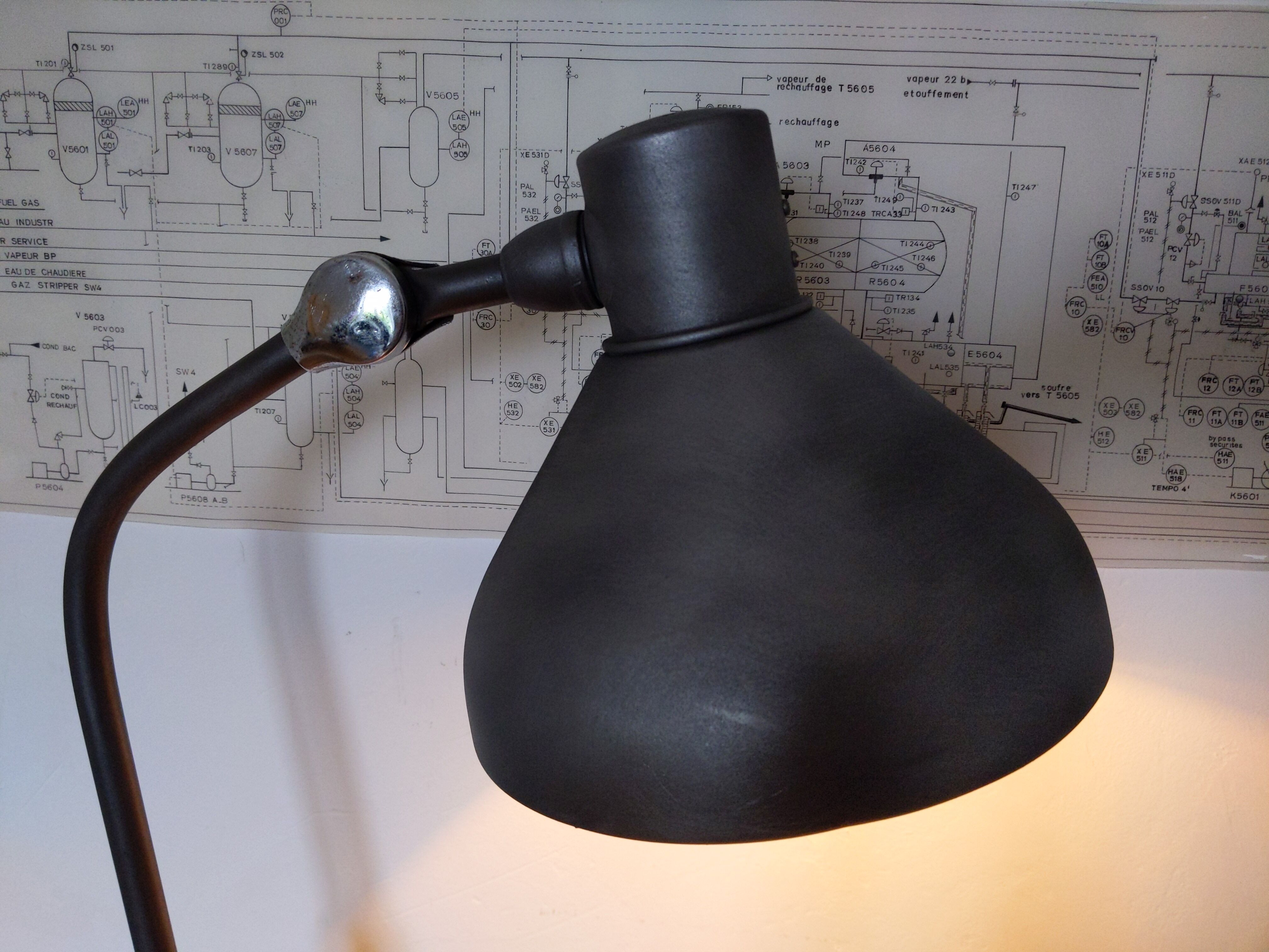 JUMO GS1 vintage office lamp