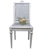 Chaises Louis XVI Patine blanche Shabby Chic