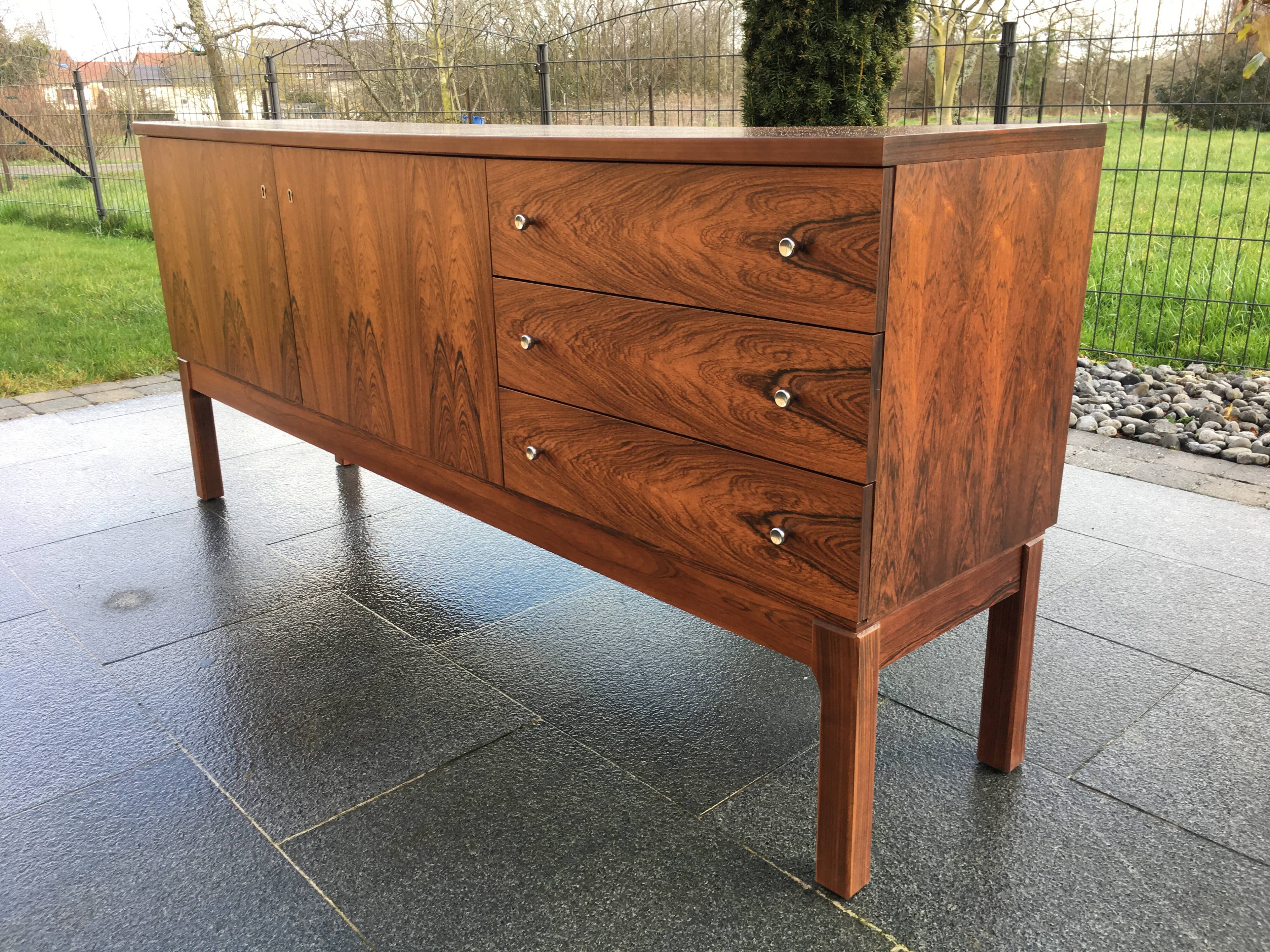 Scandinavian sideboard rosewood 1970s