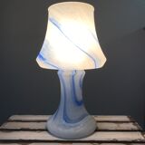 70s retro glass lamp Monica Backstrom Kosta Boda