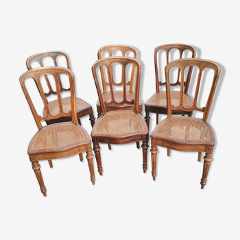 Lot de six chaises