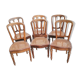 Lot de six chaises