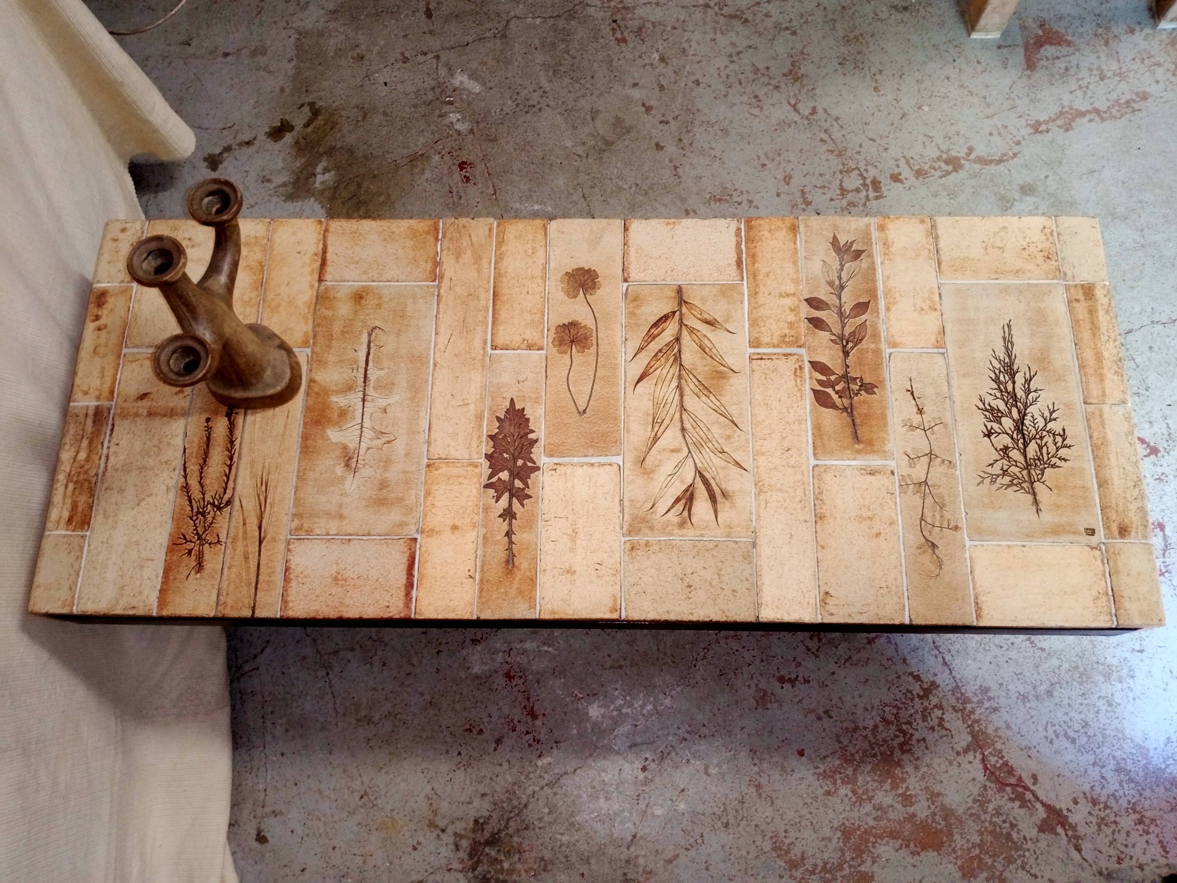 Vallauris Roger Capron coffee table 140 cm