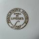 Limoges sauce boat, gilded porcelain – 1950s 60s – mid-century chic