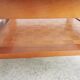 Coffee table in cherry sign ernest menard