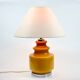 Pied de lamp 1960 opaline orange