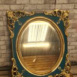Louis XV style gilded carved wooden mirror h74x64