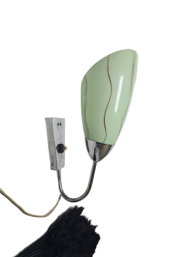 Pop-art wall lamp from Napako, former Czechoslovakia, 1950s