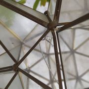 grande etoile en verre à suspendre 1950 verre et laiton
