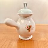 Milk jar decorated with Moustiers