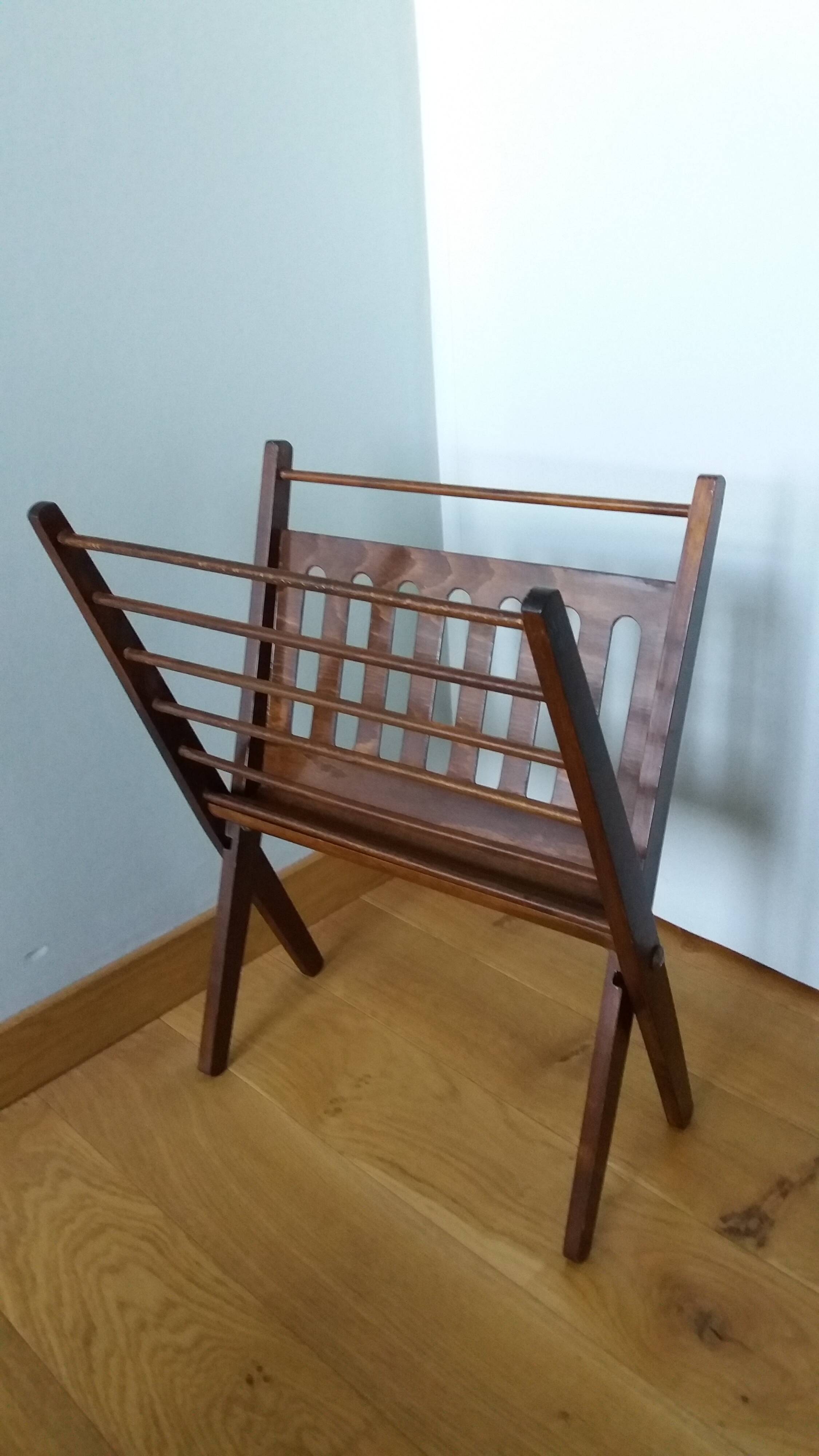 Cees Braakman magazine holder for Pastoe