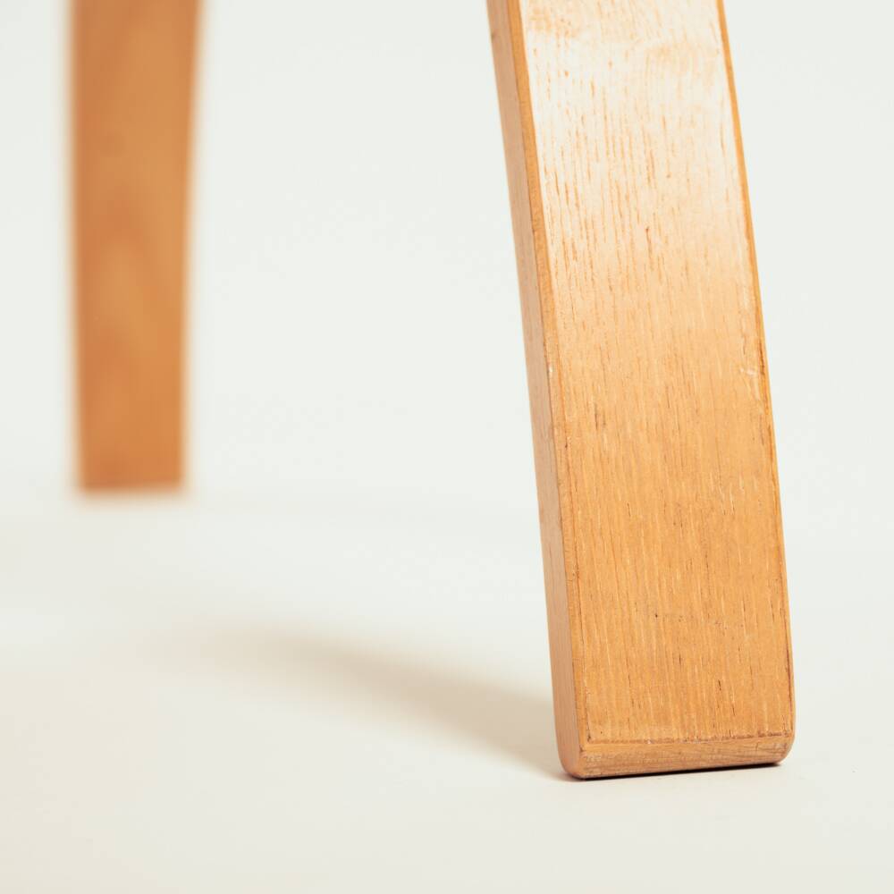 Gijs Bakker folding lounge chair rattan webbing for Castelijn, 1970s