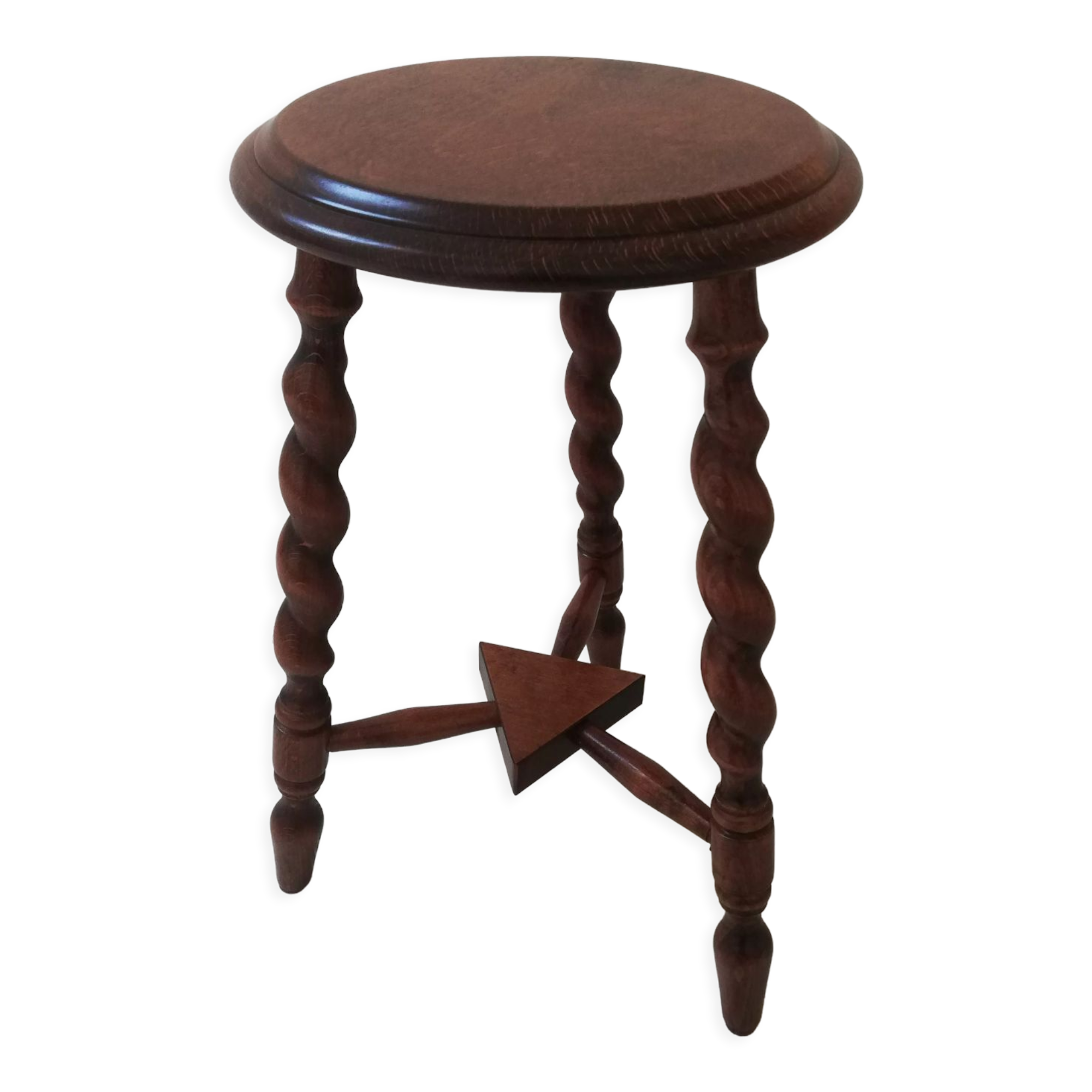 Vintage tripod stool