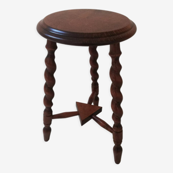 Tabouret tripode vintage