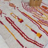 Handcrafted Moroccan Berber Rug 246 X 147 cm