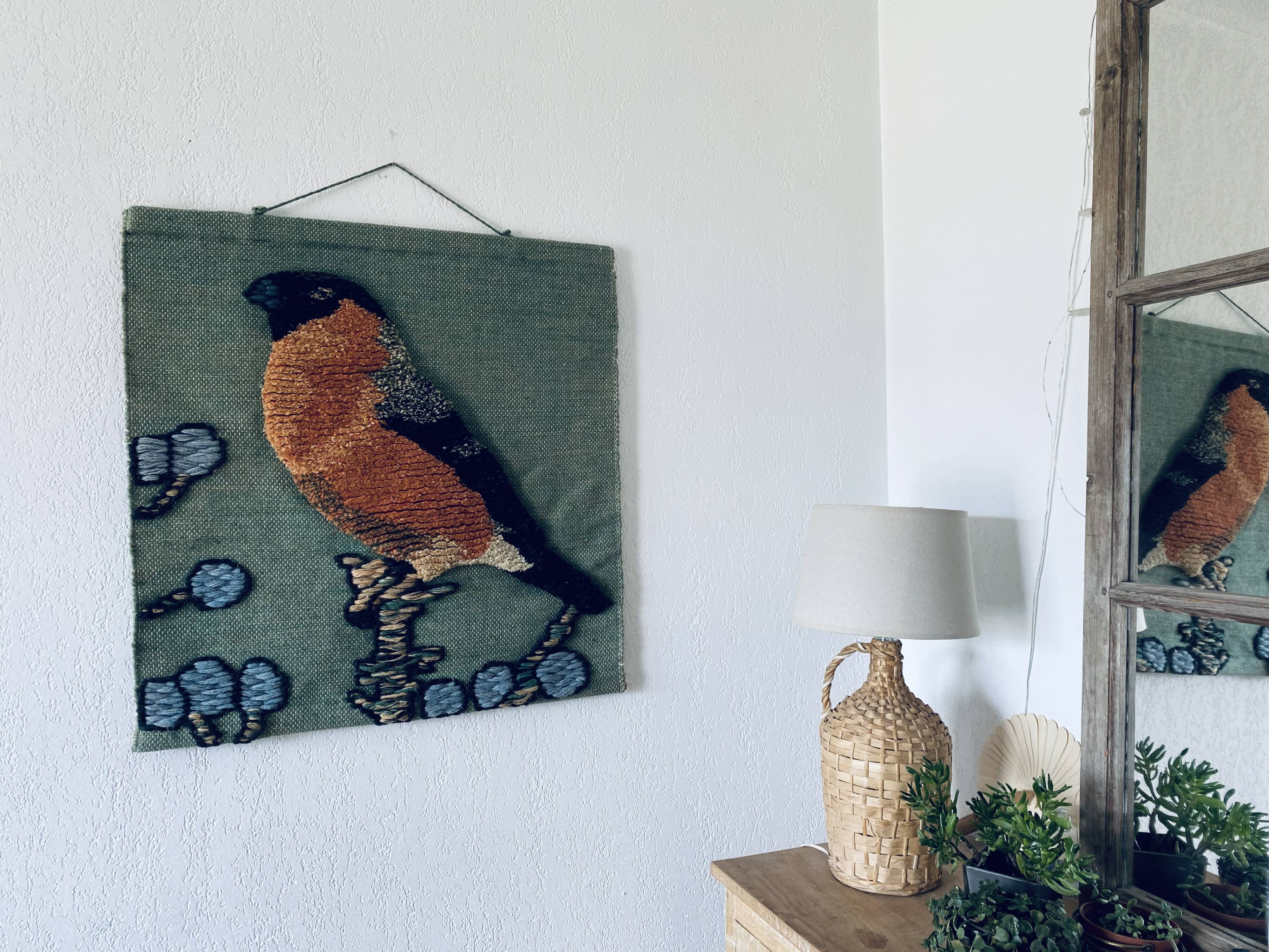 Vintage wall weaving