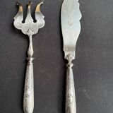 Couverts de service à poisson – Argent et métal argenté