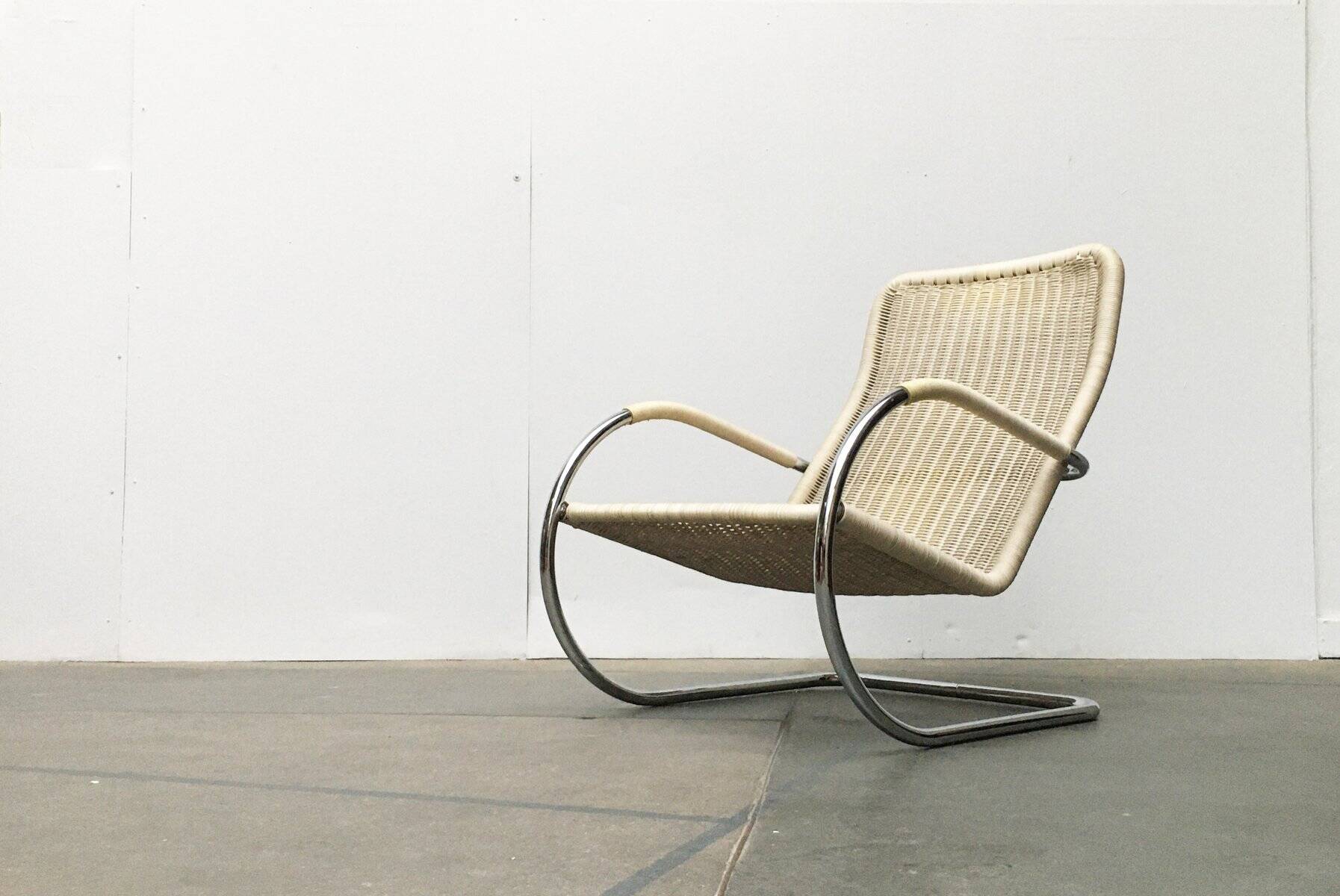German Vintage Lounge Chair D35 by Tecta