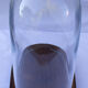 Oval glass wedding globe 28 cm high