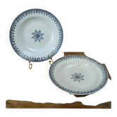 Set of 2 antique deep plates Saint-Amand – Primax