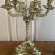 XL gilded bronze chandelier from the Restoration period