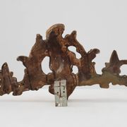 Louis XV Giltwood Ornament with Central Putto and C‑Scrolls, 18th Century