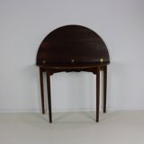 Beautiful danish design foldable game table by Hans Wegner