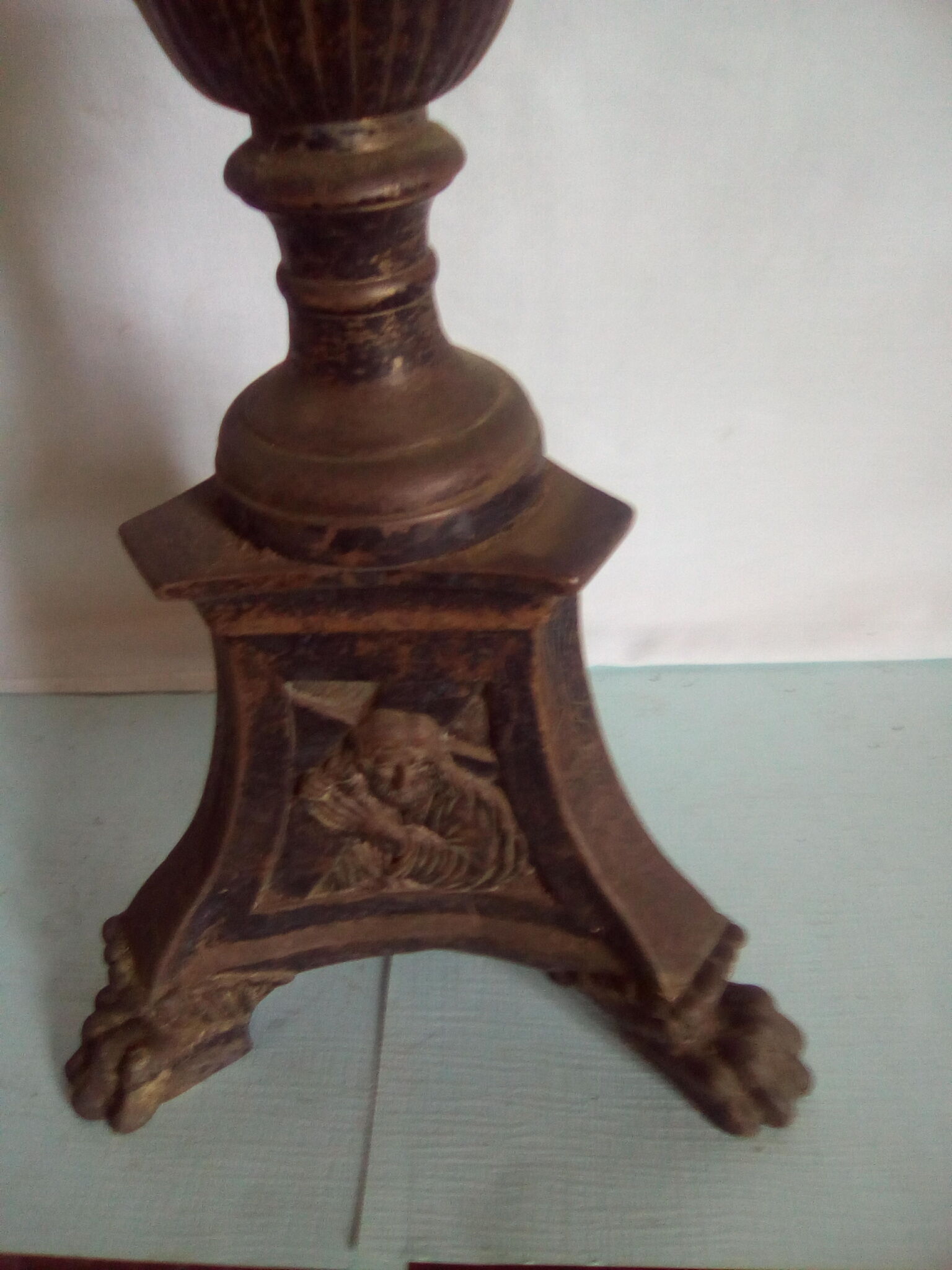 19th century bronze antique spade