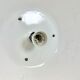 Dark grey enamel industrial factory lamp from elektrosvit, 1960s