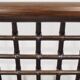 Ensemble de six chaises Afra et Tobia Scarpa en bambou et rotin