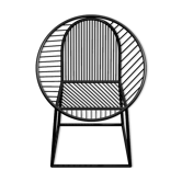 Circle pool lounge chair
