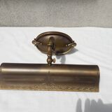 Brass wall lamp