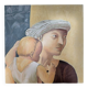 Grand Tableau Tempera (90x90) - Detail of Masaccio - signed F. Leblon