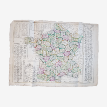 Map of ancient France