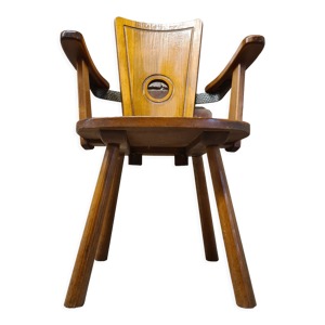 chaise fauteuil brutaliste