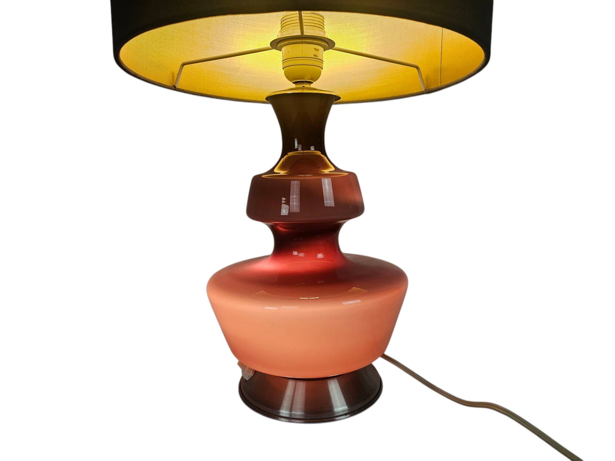 Space Age - Vintage - Table lamp - Mortsel & Glass Factory De Rupel N.V. -