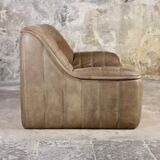DeSede DS84 sofa in taupe buffalo leather