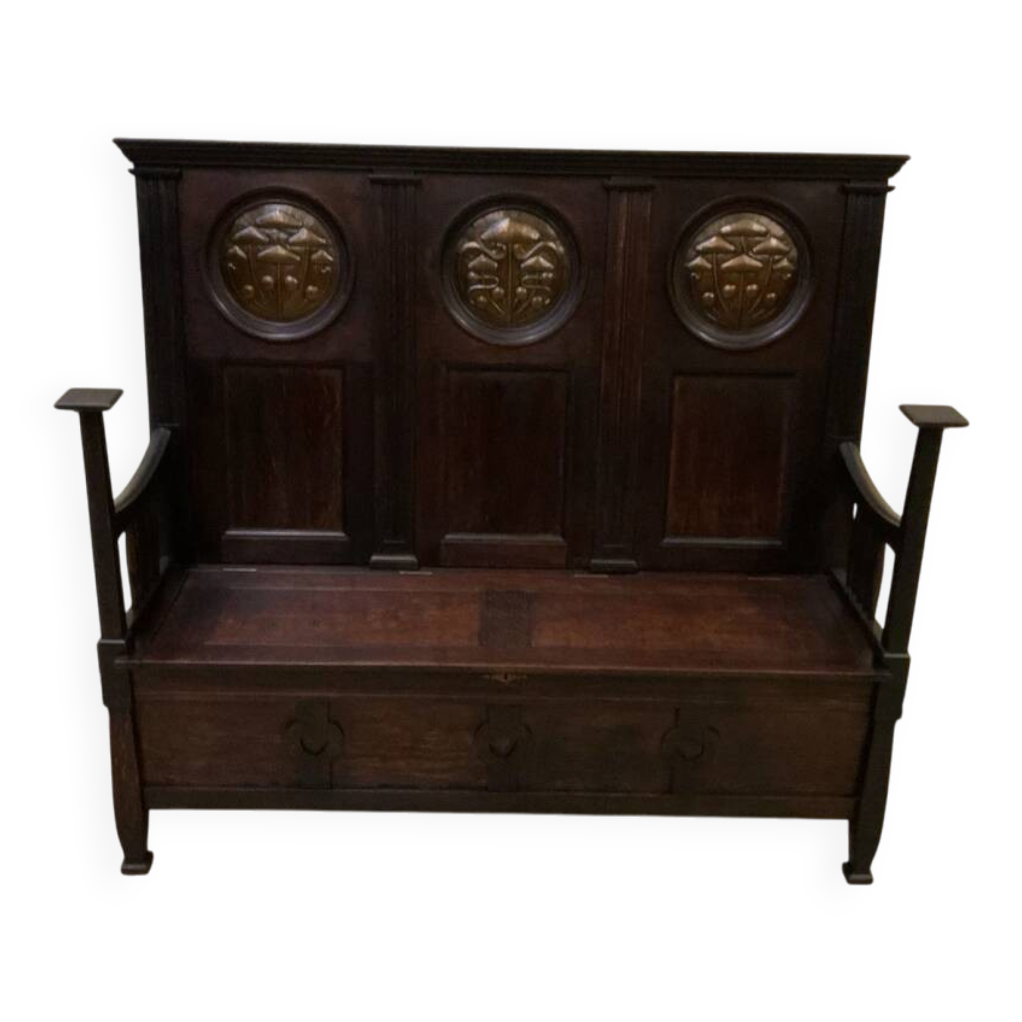 Antique - Chest Bench - Art Nouveau