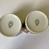 Set of 2 porcelain cups