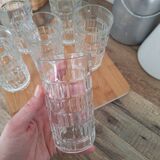 6 Verres Préfontaines vintage