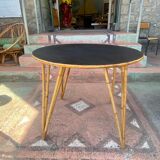 Rattan dining table circa 1960