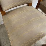Neoclassical chairs from the 1940s in cherry